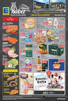 EDEKA Prospekt der Woche "Aktuelle Angebote" Seite 1, 03.08.2026 bis 08.08.2026 für Neukirchen-Vluyn Aktueller EDEKA Prospekt "Aktuelle Angebote" Seite 1 von 8 Seiten für Neukirchen-Vluyn
