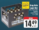 EDEKA Creußen - Lager Bier Angebot im Prospekt Lager Bier bei EDEKA im Creußen Prospekt für 14,49 €