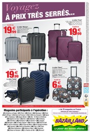 Valise Angebote im Prospekt "L'hiver Des p'tits prix bien chauds !" von Bazarland Valise Angebote im Prospekt "L'hiver Des p'tits prix bien chauds !" von Bazarland auf Seite 12