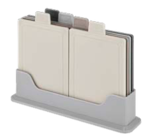 Schneidebretter mit Ständer von Crofton im aktuellen ALDI SÜD Prospekt für 6,99 €