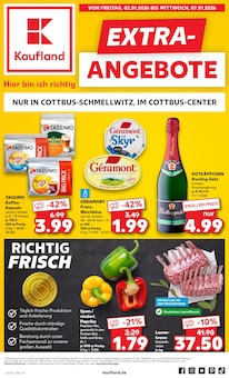 Sekt im Kaufland Prospekt "EXTRA-ANGEBOTE" mit 8 Seiten (Cottbus)