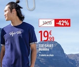 Intersport Annecy - Promo Tee-shirt homme Promo Tee-shirt homme à 19,99 € dans le catalogue Intersport à Annecy