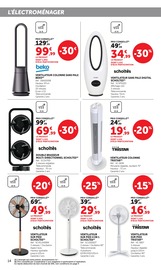 Promos Ventilateur dans le catalogue "Hyper U" de Hyper U Ventilateur en promo dans le catalogue Hyper U à la page 14