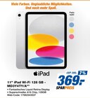 iPad Wi-Fi 128 GB im Angebot bei expert in Oranienburg iPad Wi-Fi 128 GB Angebote von Apple bei expert Oranienburg für 369,00 €