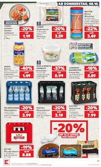 Mettwurst im Kaufland Prospekt "Hier bin ich richtig" mit 80 Seiten (Bochum)