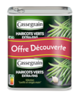 Haricots "Offre Découverte" - CASSEGRAIN dans le catalogue Carrefour Market