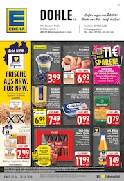 EDEKA Prospekt für Wietmarschen: "Aktuelle Angebote", 24 Seiten, 20.04.2026 - 25.04.2026