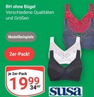 BH ohne Bügel im Angebot bei GLOBUS in Neubrandenburg BH ohne Bügel Angebote von Susa bei GLOBUS Neubrandenburg für 19,99 €