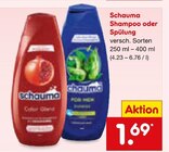 Shampoo im Angebot bei Netto Marken-Discount in Straubing Shampoo Angebote von Schauma bei Netto Marken-Discount Straubing für 1,69 €