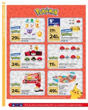 Pokémon Angebote im Prospekt "LA SAISON DES JOUETS EST OUVERTE" von Carrefour Pokémon Angebote im Prospekt "LA SAISON DES JOUETS EST OUVERTE" von Carrefour auf Seite 38