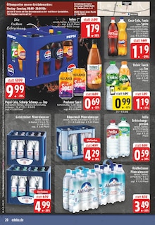 Coca Cola im EDEKA Prospekt "Aktuelle Angebote" mit 30 Seiten (Eschweiler)