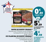 PAVES DE BOEUF CHARAL - Charal en promo chez Super U PAVES DE BOEUF CHARAL - Charal dans le catalogue Super U