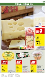 Promos Leerdammer dans le catalogue "LE MOIS À VOS MARQUES, PRÊTS, PARTEZ !" de Carrefour Market à la page 9