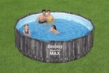 Piscine hors sol ronde Steel Pro Max - BESTWAY - Carrefour à Plaisir Piscine hors sol ronde Steel Pro Max - BESTWAY en promo chez Carrefour Plaisir à 159,00 €