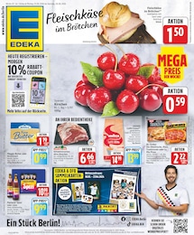 Pizza Angebot & Preis im aktuellen EDEKA Prospekt Pizza Angebot im aktuellen EDEKA Prospekt auf Seite 1