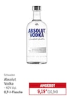 Vodka im Angebot bei Metro in Remscheid Vodka Angebote von Absolut bei Metro Remscheid für 10,94 €