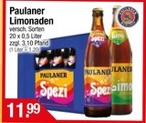 Limonaden im Getränke City Prospekt Limonaden von Paulaner im aktuellen Getränke City Prospekt für 11,99 €