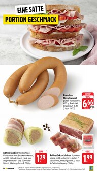 Wurst im EDEKA Prospekt "Aktuelle Angebote" mit 49 Seiten (Karlsruhe)