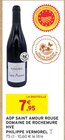 AOP SAINT AMOUR ROUGE DOMAINE DE ROCHEMURE HVE - PHILIPPE VERMOREL en promo chez Intermarché Nancy à 7,95 €