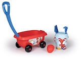 Handwagen im MediaMarkt Saturn Prospekt Spidey Handwagen mit Sandeimergarnitur Spielset Mehrfarbig von SMOBY im aktuellen MediaMarkt Saturn Prospekt für 14,84 €