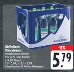 Mineralwasser im Angebot bei EDEKA in Schweinfurt Mineralwasser Angebote von Adelholzener bei EDEKA Schweinfurt für 5,79 €
