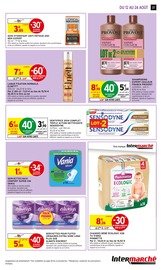 Couches Angebote im Prospekt "34% EN AVANTAGE CARTE SUR UNE SÉLECTION DE PRODUITS" von Intermarché auf Seite 27