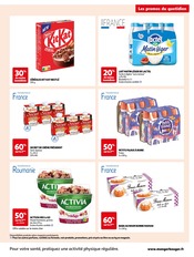 Promos Activia dans le catalogue "Encore + d'économies sur vos courses du quotidien" de Auchan Supermarché à la page 5