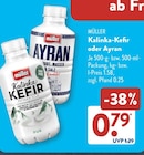 Kalinka-Kefir oder Ayran von Müller im aktuellen ALDI SÜD Prospekt für 0,79 €