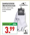 Damen/Herren Sneakersocken Angebote von O'Neill bei Marktkauf Haltern am See für 3,99 €