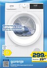 DHNE72 Wärmepumpentrockner Angebote von gorenje bei EURONICS Hagen für 299,00 €