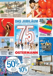 Ostermann Prospekt für Wuppertal: "75 Jahre Ostermann", 18 Seiten, 06.04.2024 - 19.04.2024