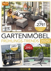 Aktueller BRAUN Möbel-Center Prospekt mit Hängematte, "GARTENMÖBEL FRÜHLINGS-TRENDS", Seite 6