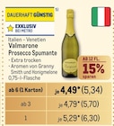 Prosecco Spumante Angebote von Valmarone bei Metro Mönchengladbach für 6,30 €