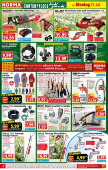 Norma Prospekt der aktuellen Woche, gĂĽltig von 21.07.2025 bis 26.07.2025 Aktueller Norma Prospekt "Mehr fĂĽrs Geld" mit 18 Seiten