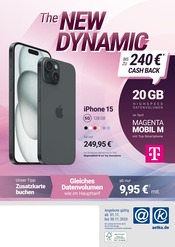 iPhone im aetka Prospekt in Rheine Aktueller aetka Prospekt mit iPhone, "The NEW DYNAMIC", Seite 1