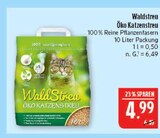 Waldstreu Öko Katzenstreu Angebote bei Marktkauf Schwabach für 4,99 €
