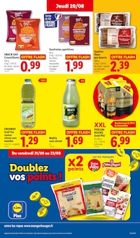 Promotion Fraise dans le prospectus Lidl, valable du 20/08/2026 au 26/08/2026 Promo Fraise dans le catalogue Lidl du moment à la page 25