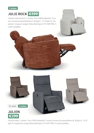 Prix et réduction Fauteuil Relaxation dans le prospectus Crack en cours Offre Fauteuil Relaxation dans le catalogue Crack du moment à la page 11