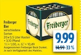 Bier im Angebot bei diska in Oschatz Bier Angebote von Freiberger bei diska Oschatz für 9,99 €