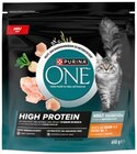 High Protein Katzennahrung Huhn im REWE Prospekt High Protein Katzennahrung Huhn von Purina One im aktuellen REWE Prospekt für 2,99 €