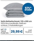 Aktuelles Satin Bettwäscheset Angebot bei EDEKA in Jena ab 29,99 €
