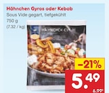 Netto Marken-Discount Saarbrücken - Hähnchen Gyros oder Kebab Angebot im Prospekt Hähnchen Gyros oder Kebab bei Netto Marken-Discount im Saarbrücken Prospekt für 5,49 €