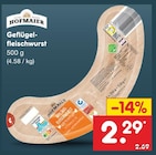 Geflügel-fleischwurst im Angebot bei Netto Marken-Discount in Suhl Geflügel-fleischwurst Angebote von HOFMAIER bei Netto Marken-Discount Suhl für 2,29 €