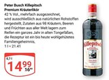 Aktuelle Likör Angebote bei GLOBUS in Trier Aktuelles Killepitsch Premium Kräuterlikör Angebot bei GLOBUS in Trier ab 14,99 €