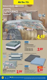 Lidl Bettdecke im Prospekt 
