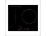 Promo Plaque induction 6600W noir, 3 zones flexibles - L.59 x P.52 x H.5,6 cm à 139,00 € dans le catalogue Brico Dépôt à Lorient