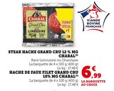 Steak Haché Grand Cru 12% MG - Charal dans le catalogue U Express