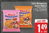 Bibimyeon Instant Nudeln im Angebot bei E center in Siegburg Bibimyeon Instant Nudeln Angebote von Choi's bei E center Siegburg für 1,49 €