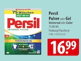 Pulver Universal im Angebot bei famila Nordost in Gifhorn Pulver Universal Angebote von Persil bei famila Nordost Gifhorn für 16,99 €