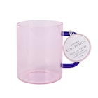 Mug en verre rose en promo à 4,98 € chez B&M Mug en verre rose dans le catalogue B&M